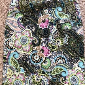 Talbots paisley skirt!
